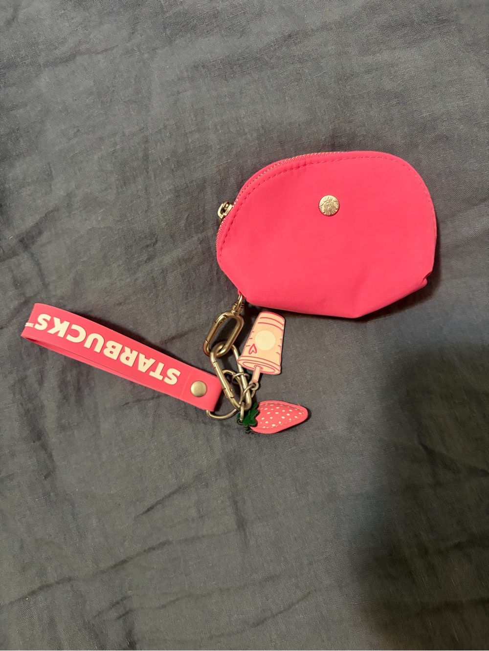 Starbucks pouch keychain